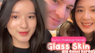 Rahasia Make Up Glass Skin Dan Tahan 12 Jam [upl. by Nauqad898]