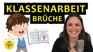 Teste dich KLASSENARBEIT über Brüche – Mathe Klasse 6 [upl. by Bornie]