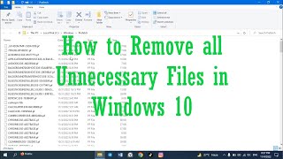 How to Clean C Drive In Windows 10 Make Your PC Faster [upl. by Welsh]