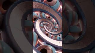 Spiral Bearings 3d zajno animation shorts short [upl. by Afton486]