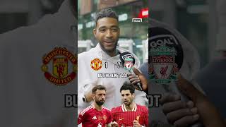 NO QUESTION 😤 MANCHESTER UNITED v LIVERPOOL FOOTBALL CHALLENGE shorts [upl. by Akin]