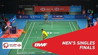 MS  LEE Chong Wei MAS 7 vs Kento MOMOTA JPN  BWF 2018 [upl. by Hairom]