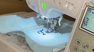 How to Embroider with Brother SE600 [upl. by Alel652]