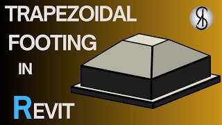 Trapezoidal footing in Revit I Revit me trapezoidal footing kese banaye [upl. by Notsnhoj]