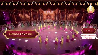 Garbha Kalyanak Day  Part 3  Panchkalyanak Pratishtha Mahotsav Songadh  21 Jan 2024 [upl. by Namrak]