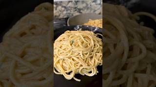 Creamy Garlic Parmesan Pasta Easy Recipe shorts [upl. by Akimed]