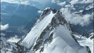 Skiing Mont Blancs iconic Peuterey Ridge amp Eccles Couloir with Guillaume Pierrel Jordi [upl. by Portugal]