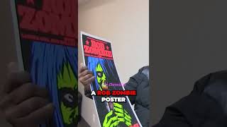 Lil Uzi Vert’s reaction to a Rob Zombie poster shorts liluzivert [upl. by Barnard]