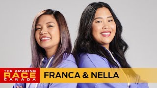 Meet Franca and Nella  The Amazing Race Canada S8 [upl. by Aidua]