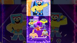 SpongeBob SquarePants 🆚 Patrick star Coffindance Tiles Hop tileshopcoffindance spongebob shorts [upl. by Nissensohn]