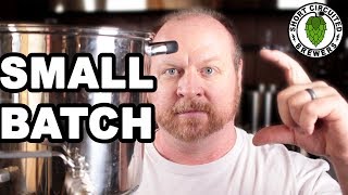 How To Brew Small Batch All Grain BIAB Beer  Brewing on Small batch Brewing Equipment [upl. by Snah]