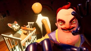 LA HABITACION SECRETA EL OSITO Y LA ESCOPETA  HELLO NEIGHBOR SECRETOS Gameplay Español [upl. by Thier]