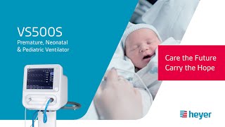 Heyer VS500S NeonatalampPadiatric Ventilator Product Introduction [upl. by Ennaylil59]