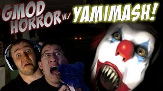 Gmod Horror Maps w YAMIMASH  JUMPSCARES AND CLOWNS [upl. by Lorette]