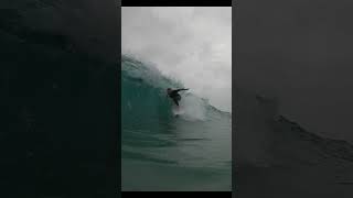 Grey day barrel at Snapper Rocks [upl. by Ajtak]