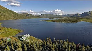 Ptarmigan Lake Lodge Alaska by drone [upl. by Adelle]