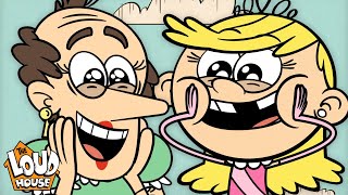 1 Hour of the Loud Parents Acting Like the Loud Kids  The Loud House [upl. by Atikim465]