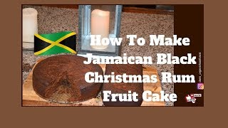 How to Make the Best Jamaican Fruit Cake  Caribbean Fruit Cake Christmas [upl. by Adin807]