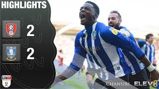 Rotherham United 2 Sheffield Wednesday 2  Extended highlights  201819 [upl. by Eliseo]