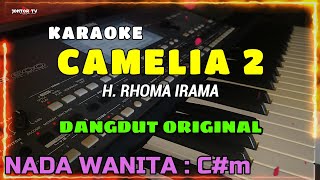 CAMELIA 2 KARAOKE DANGDUT SLOW NADA WANITACEWEK [upl. by Nossyla536]