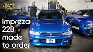 New Subaru Impreza STi 22B Real Gran Turismo Restomod built to order [upl. by Wolram]