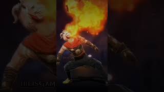 Adam got fire 😱 free fire loby short IblisGamer short iblisgamer [upl. by Oicirbaf]