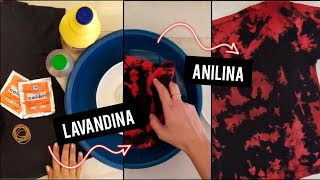 Cómo Teñir una CAMISETA PSICODELICA con Anilina [upl. by Andros]