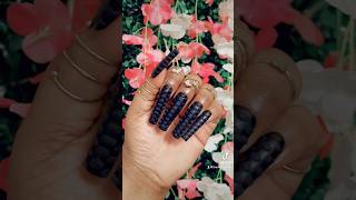 red bottom nails🔥 pressonails nails nailart naildesign pressons everyone foryou black [upl. by Patrick]