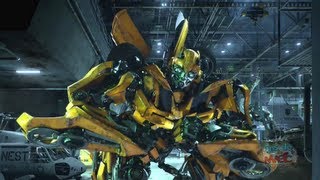 Transformers The Ride 3D ride amp queue experience at Universal Studios Hollywood 1080P HD [upl. by Nilad]