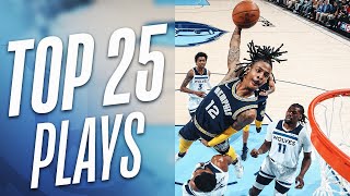 Ja Morants Top 25 Career Plays [upl. by Harv]