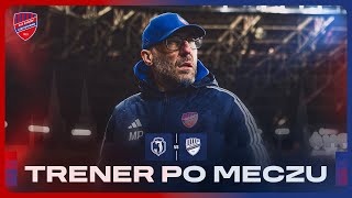 Trener Marek Papszun po meczu z Jagiellonią Białystok [upl. by Ellennahc]