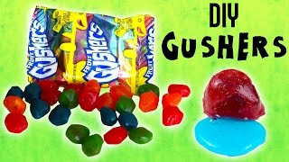 Homemade Gushers  DIY liquid slime filled candy  How to make Gushers [upl. by Dolorita]