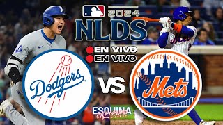 🔴 EN VIVO LOS ANGELES DODGERS vs NEW YORK METS  NATIONAL LEAGUE CHAMPIONSHIP SERIES  MLB LIVE [upl. by Schilit]