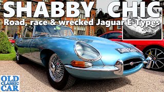 CONCOURS amp CRUSTY Jaguar EType roadsters coupes amp lightweights  XKE Series 1 2 3 [upl. by Anitsyrk]