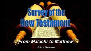 From Malachi to Matthew The Historical Background of the New Testament [upl. by Nakeber120]