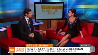 Robin Meade I gained weight as a vegetarian [upl. by Chilt]