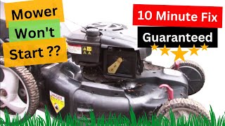 FIX any LAWN MOWER in 10 Minutes or less  GUARANTEED [upl. by Peace764]