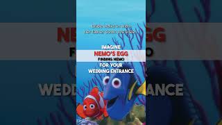 Finding Nemo Nemos Egg Wedding Entrance [upl. by Ahsilrae]