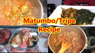 MATUMBOTRIPE RECIPE Lets Cook Kenyan Food [upl. by Iegres]