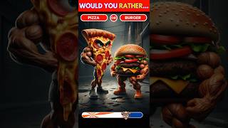 Would You Rather – The Most INTENSE Animated Food Battle Ever 🥖 vs 🍣 wouldyourrather quizgames [upl. by Carlene]