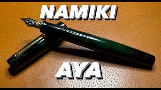 Namiki Aya  Tokiwa Evergreen  Flattop Makie Dream Pen [upl. by Adaj]