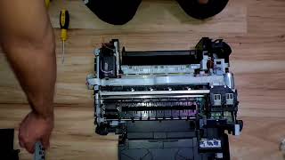 DISASEMBLY  Canon Pixma MG4250  fixing paper feeding error HD [upl. by Tsirhc]