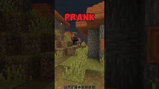 Minecraft PRANK Watch until end 😱😱 shorts minecraft [upl. by Nuawd]