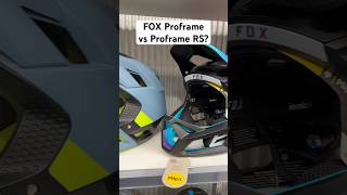 Fox Proframe vs RS 🤔mtb fullface [upl. by Suzanne422]