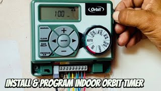 How to Install and Program an Indoor Orbit 6 Station Timer [upl. by Shermy]