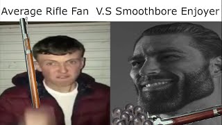 Smoothbore Musket vs Rifled Musket [upl. by Leruj]