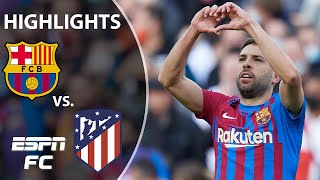 Barcelona puts on a show in 42 win over Atletico Madrid  LaLiga Highlights  ESPN FC [upl. by Ruckman537]