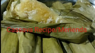 Cassava RecipeKamotengkahoySimpleng Merienda [upl. by Namwen]