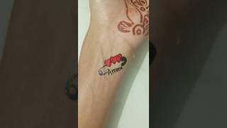 Amma tattoo shortvideo tattoo tattooideas [upl. by Doownil]