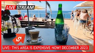 🔴LIVE TenerifeEXPENSIVE in this area now December 2023 weather at Christmas Canary Islands ☀️ [upl. by Akemej987]